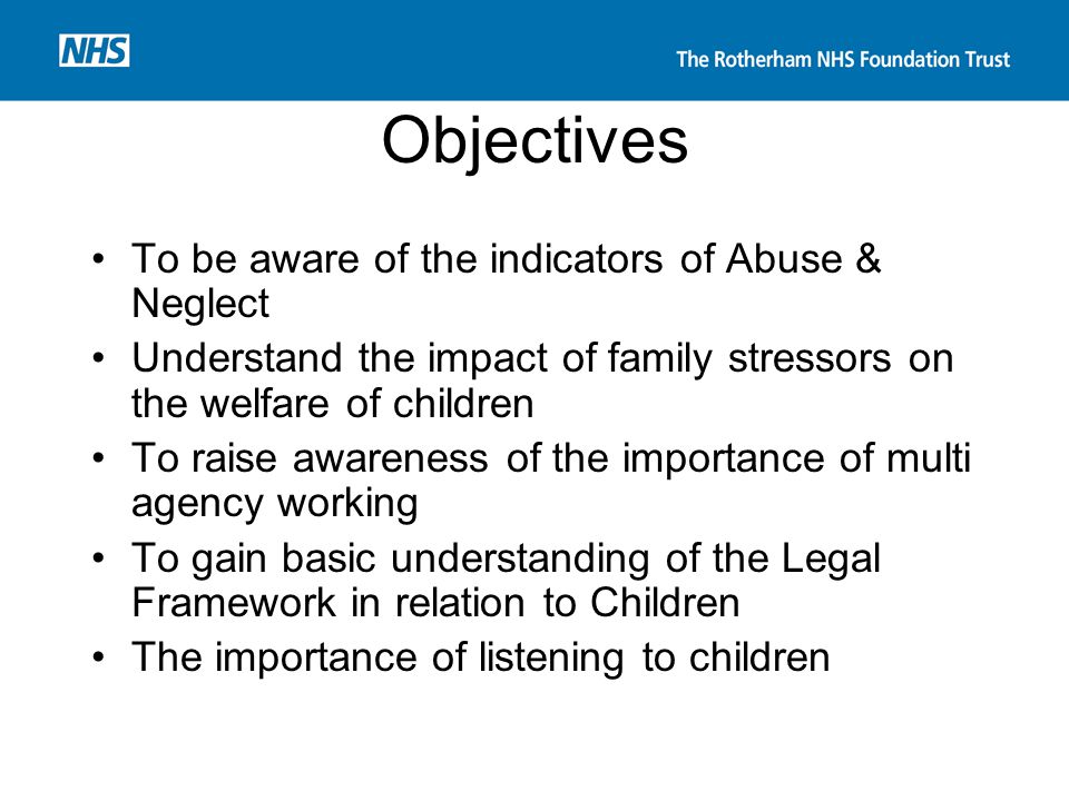 Child abuse and the importance of